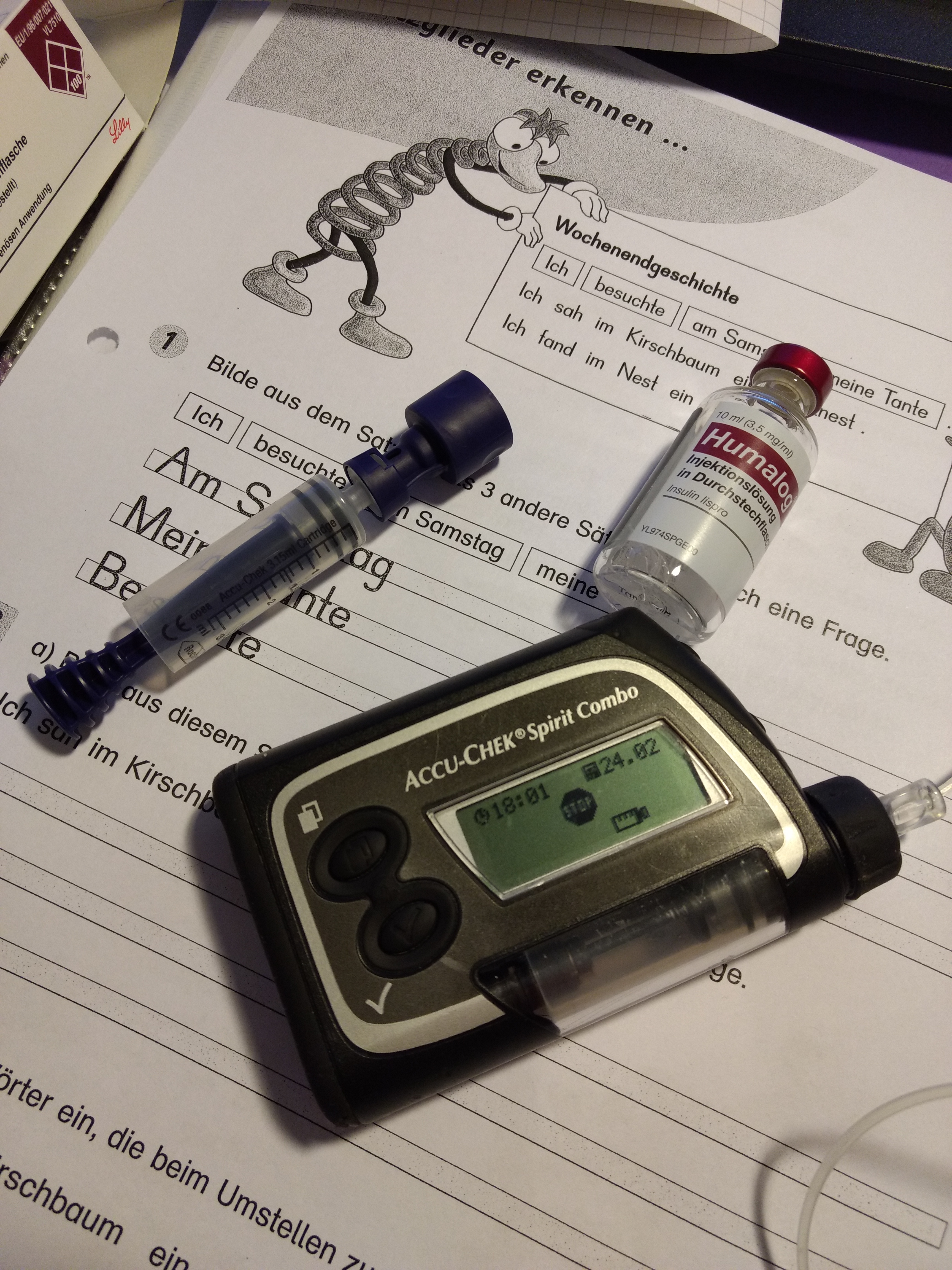 Lehrerin im Vorbereitungsdienst mit Diabetes – Teil1